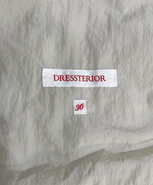 DRESSTERIOR（ドレステリア）DRESSTERIOR (ドレステリア) 【洗える】ライトモッズコート ベージュ サイズ:36の古着・服飾アイテム