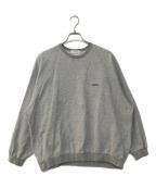 Graphpaper×FUTURグラフペーパー×フューチャー）の古着「CompactTerry Crew スウェット」｜グレー