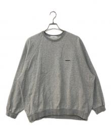 Graphpaper×FUTUR（グラフペーパー×フューチャー）の古着「CompactTerry Crew スウェット」｜グレー