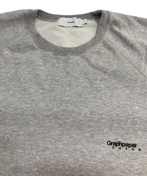 Graphpaper（グラフペーパー）Graphpaper (グラフペーパー) FUTUR (フューチャー) CompactTerry Crew スウェット グレー サイズ:Fの古着・服飾アイテム