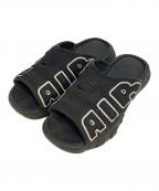 NIKEナイキ）の古着「Air More Uptempo Slide エアモアアップテンポ スライド」｜ブラック