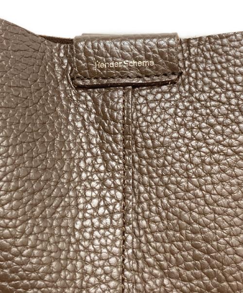 HENDER SCHEME（エンダースキーマ）HENDER SCHEME (エンダースキーマ) piano shoulder big ピアノショルダーバッグ ブラウンの古着・服飾アイテム