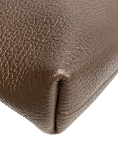 HENDER SCHEME（エンダースキーマ）HENDER SCHEME (エンダースキーマ) piano shoulder big ピアノショルダーバッグ ブラウンの古着・服飾アイテム