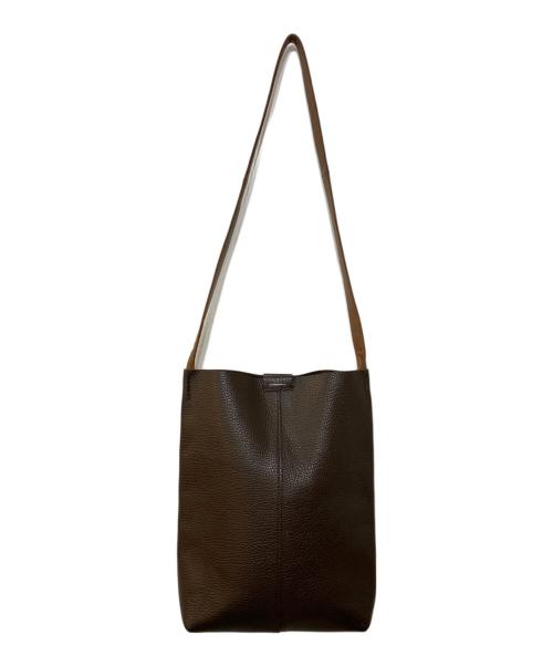 HENDER SCHEME（エンダースキーマ）HENDER SCHEME (エンダースキーマ) piano shoulder big ピアノショルダーバッグ ブラウンの古着・服飾アイテム