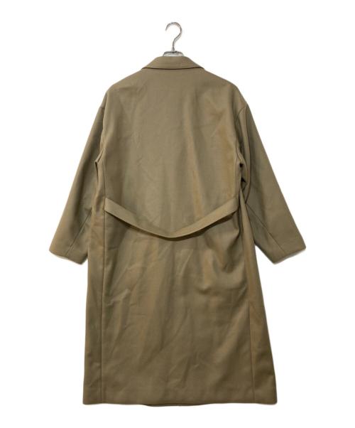 HYKE（ハイク）HYKE (ハイク) WOOL SHOP COAT ウールショップコート ベージュ サイズ:2の古着・服飾アイテム