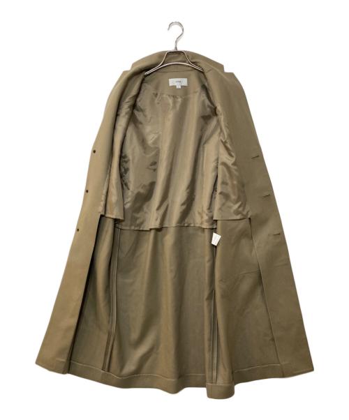 HYKE（ハイク）HYKE (ハイク) WOOL SHOP COAT ウールショップコート ベージュ サイズ:2の古着・服飾アイテム