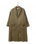 HYKE（ハイク）の古着「WOOL SHOP COAT ウールショップコート」｜ベージュ