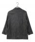 SALON adam et rope' (サロンアダムエロペ) Riopele ビスコースウールツイルダブルジャケット グレー サイズ:M：13000円