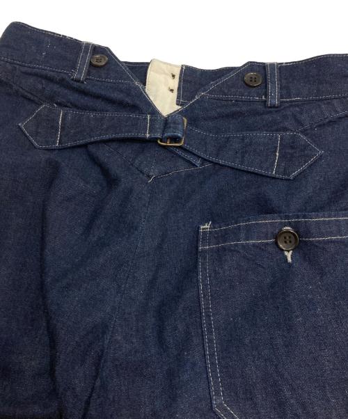 quitan（キタン）quitan (キタン) WORK PANTS - OEKOTEX(R) デニム DENIM インディゴ サイズ:1の古着・服飾アイテム