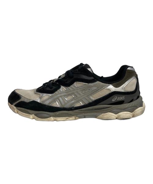 asics（アシックス）asics (アシックス) GEL-NYC ゲル エヌワイシー グレー×ブラック サイズ:28.5の古着・服飾アイテム