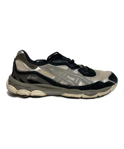 asics（アシックス）asics (アシックス) GEL-NYC ゲル エヌワイシー グレー×ブラック サイズ:28.5の古着・服飾アイテム