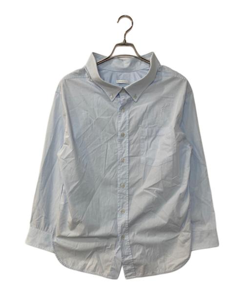 Bagutta（バグッタ）Bagutta (バグッタ) レギュラーカラー オーバーシャツ ブルー サイズ:Sの古着・服飾アイテム