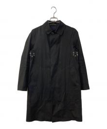 MACKINTOSH（マッキントッシュ）の古着「ステンカラーコート」｜ブラック