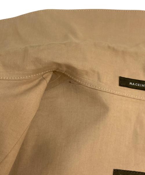MACK（-）MACK (-) ステンカラーコート ベージュ サイズ:36の古着・服飾アイテム