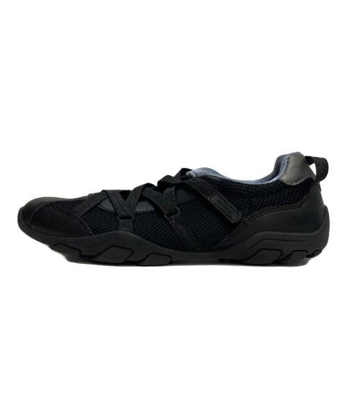 Rockfish Weatherwear（ロックフィッシュウェザーウェア）Rockfish Weatherwear (ロックフィッシュウェザーウェア) ZANE X-STRAP SNEAKERS V2 ブラック サイズ:UK5の古着・服飾アイテム
