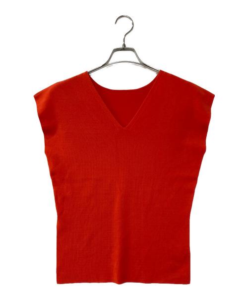 Loungedress（ラウンジドレス）Loungedress (ラウンジドレス) 2WAYツヤニット オレンジ サイズ:Fの古着・服飾アイテム