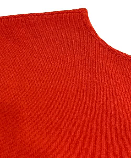 Loungedress（ラウンジドレス）Loungedress (ラウンジドレス) 2WAYツヤニット オレンジ サイズ:Fの古着・服飾アイテム