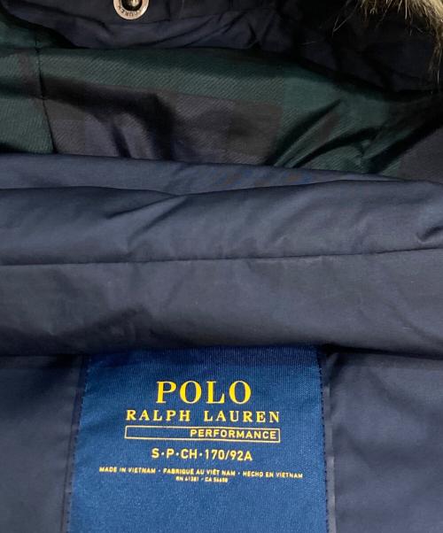 POLO RALPH LAUREN（ポロ・ラルフローレン）POLO RALPH LAUREN (ポロ・ラルフローレン) ダウンジャケット ネイビー サイズ:Sの古着・服飾アイテム