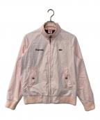 LACOSTE LIVE×SUPREMEラコステライブ×シュプリーム）の古着「Harrington Jacket ハリントンジャケット」｜ピンク