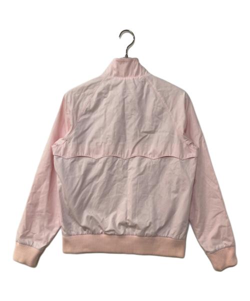 LACOSTE LIVE（ラコステライブ）LACOSTE LIVE (ラコステライブ) Supreme (シュプリーム) Harrington Jacket ハリントンジャケット ピンク サイズ:48の古着・服飾アイテム