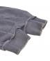中古・古着 jieda (ジエダ) DAMAGE ZIP OVER SWEAT CREW/ダメージ ジップ オーバースウェット ブルー サイズ:1：8000円