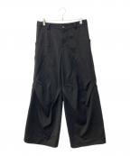 COMMON DIVISORコモンデバイザー）の古着「変形ワイドパンツ」｜ブラック