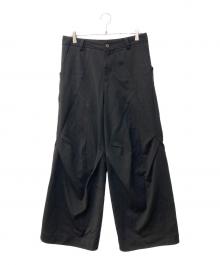 COMMON DIVISOR（コモンデバイザー）の古着「変形ワイドパンツ」｜ブラック