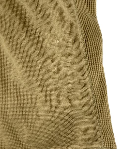stussy（ステューシー）stussy (ステューシー) サーマル ジップパーカー オリーブ サイズ:MEDIUMの古着・服飾アイテム