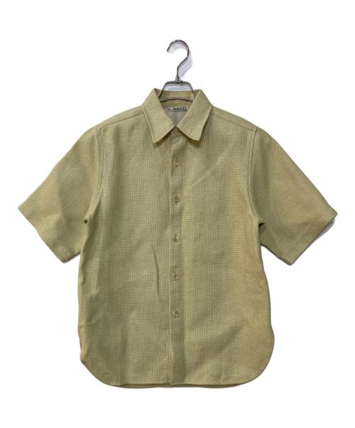 AURALEE（オーラリー）AURALEE (オーラリー) WASHI BASKET HALF SLEEVED SHIRTS ベージュ サイズ:1の古着・服飾アイテム