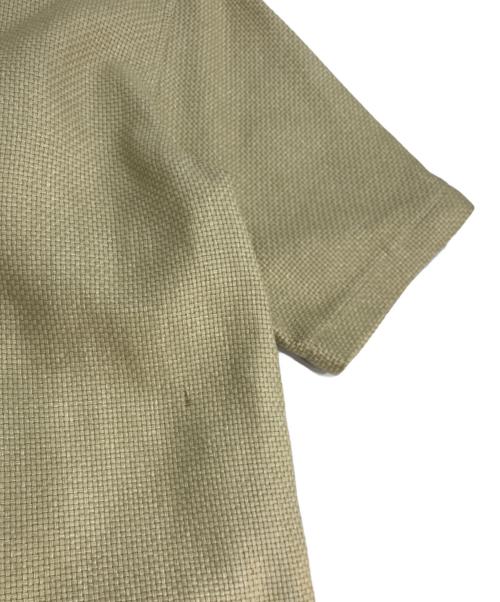 AURALEE（オーラリー）AURALEE (オーラリー) WASHI BASKET HALF SLEEVED SHIRTS ベージュ サイズ:1の古着・服飾アイテム