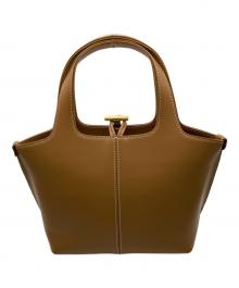 Atelier de LUMEN（アトリエ・ド・ルメン）の古着「PANIER PETIT BAG」｜ブラウン