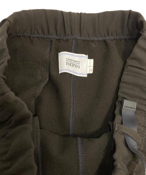 UNITED ARROWS & SONS（ユナイテッドアローズ＆サンズ）UNITED ARROWS & SONS (ユナイテッドアローズ＆サンズ) DAISUKE OBA BELT CR1P PANTS ブラウン サイズ:Mの古着・服飾アイテム