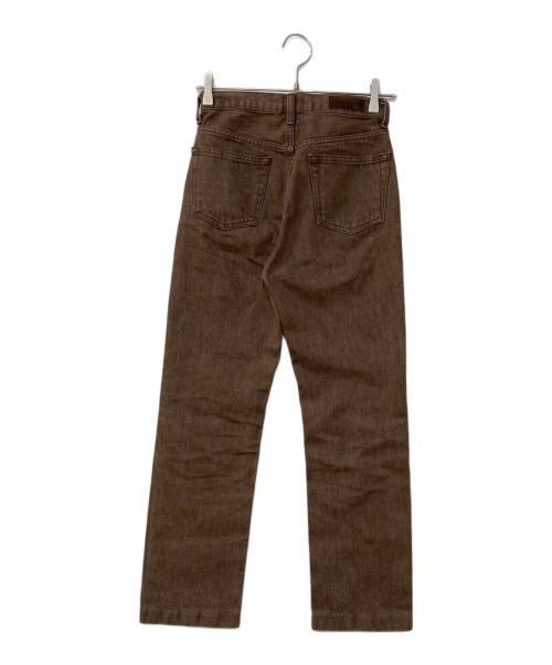 THESHISHIKUI（シシクイ）THESHISHIKUI (シシクイ) BASIC JEANS デニム ブラウン サイズ:23の古着・服飾アイテム