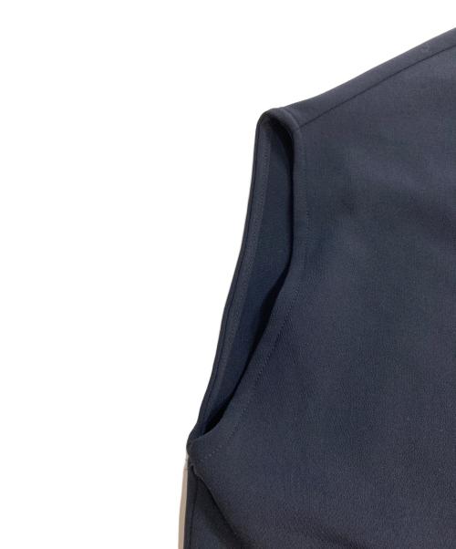 SOEJU（ソージュ）SOEJU (ソージュ) ショートスリーブコクーンブラウス ネイビー サイズ:Lの古着・服飾アイテム