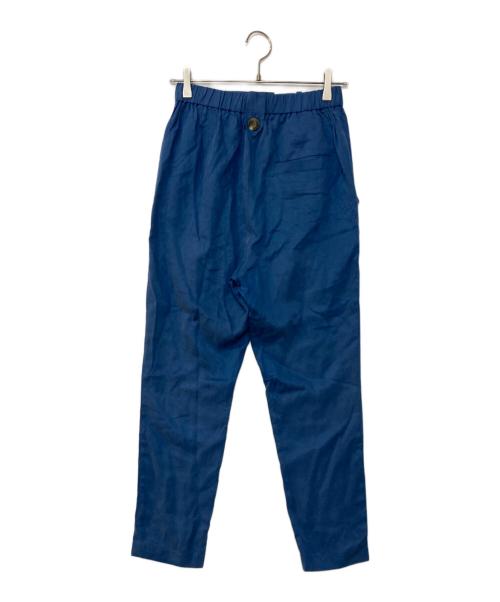 Vivienne Westwood ANGLOMANIA（ヴィヴィアンウエストウッドアングロマニア）Vivienne Westwood ANGLOMANIA (ヴィヴィアンウエストウッドアングロマニア) タックパンツ ブルー サイズ:36の古着・服飾アイテム