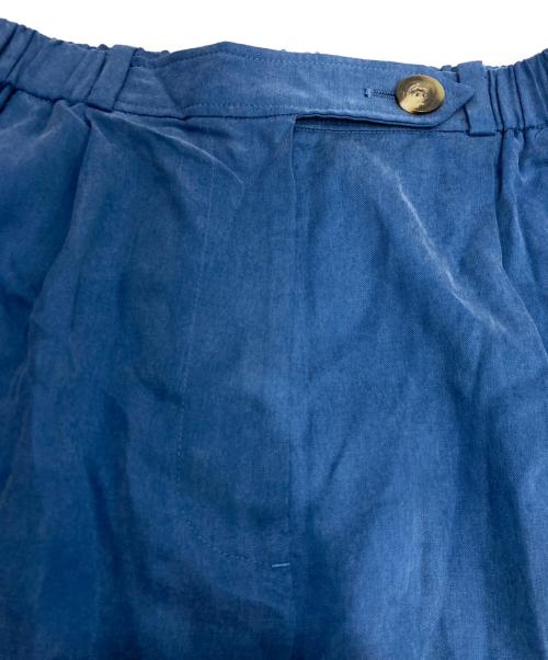 Vivienne Westwood ANGLOMANIA（ヴィヴィアンウエストウッドアングロマニア）Vivienne Westwood ANGLOMANIA (ヴィヴィアンウエストウッドアングロマニア) タックパンツ ブルー サイズ:36の古着・服飾アイテム