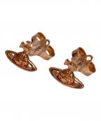 Vivienne Westwood RED LABELヴィヴィアンウエストウッドレッドレーベル）の古着「LORELEI STUD EARRINGS　62010359 02G002」｜ピンク