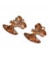 Vivienne Westwood RED LABEL（ヴィヴィアンウエストウッドレッドレーベル）の古着「LORELEI STUD EARRINGS　62010359 02G002」｜ピンク