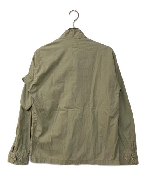 POST O'ALLS（ポストオーバーオールズ）POST O'ALLS (ポストオーバーオールズ) ショートブルゾン ベージュ サイズ:Mの古着・服飾アイテム