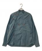 Hombre Ninoオンブレニーニョ）の古着「CORDURA NYLON SHIRT」｜グレー