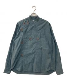 Hombre Nino（オンブレニーニョ）の古着「CORDURA NYLON SHIRT」｜グレー