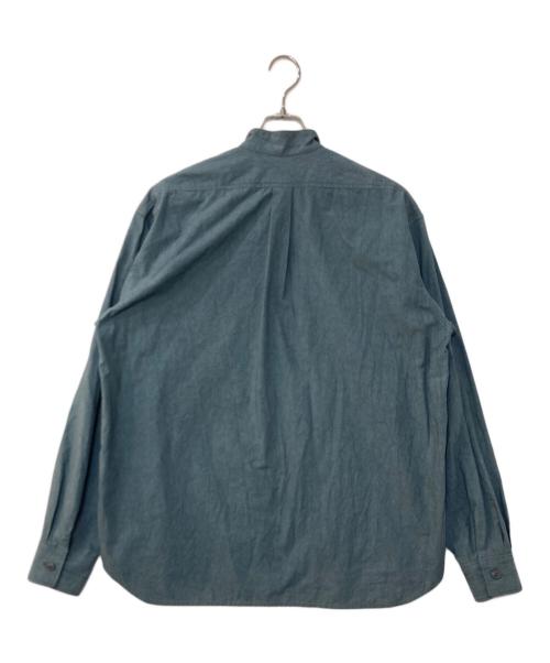 Hombre Nino（オンブレニーニョ）Hombre Nino (オンブレニーニョ) CORDURA NYLON SHIRT グレー サイズ:LARGEの古着・服飾アイテム