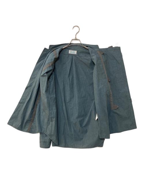 Hombre Nino（オンブレニーニョ）Hombre Nino (オンブレニーニョ) CORDURA NYLON SHIRT グレー サイズ:LARGEの古着・服飾アイテム