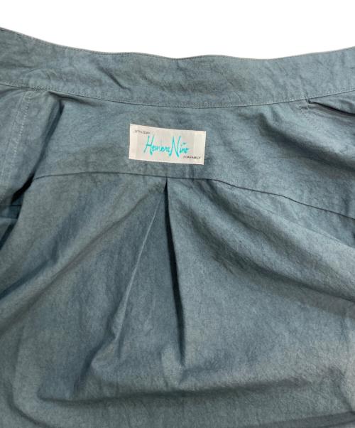 Hombre Nino（オンブレニーニョ）Hombre Nino (オンブレニーニョ) CORDURA NYLON SHIRT グレー サイズ:LARGEの古着・服飾アイテム