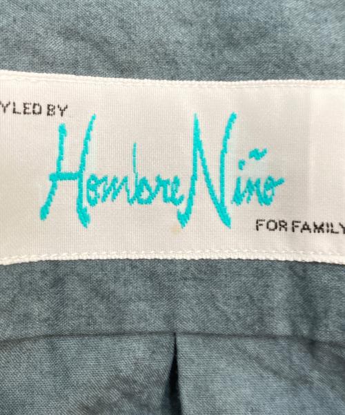 Hombre Nino（オンブレニーニョ）Hombre Nino (オンブレニーニョ) CORDURA NYLON SHIRT グレー サイズ:LARGEの古着・服飾アイテム