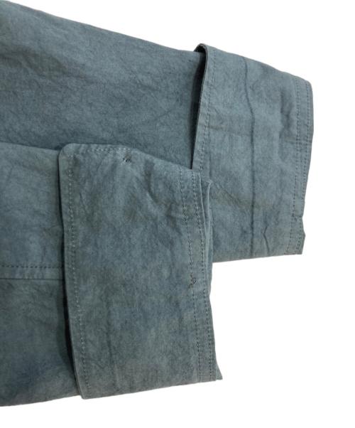 Hombre Nino（オンブレニーニョ）Hombre Nino (オンブレニーニョ) CORDURA NYLON SHIRT グレー サイズ:LARGEの古着・服飾アイテム
