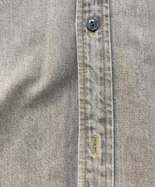KAPITAL（キャピタル）KAPITAL (キャピタル) CPO Slappy Shirt デニム CPOスラッピーシャツコート グレー サイズ:Lの古着・服飾アイテム