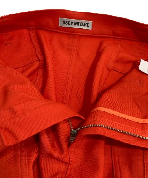 ISSEY MIYAKE（イッセイミヤケ）ISSEY MIYAKE (イッセイミヤケ) DISPOCKET PANTS レッド サイズ:2の古着・服飾アイテム