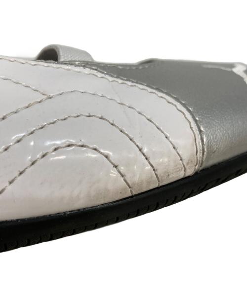 PUMA（プーマ）PUMA (プーマ) SPEEDCAT BALLET METALLIC WNS スピードキャット バレエ メタリック スニーカー シルバー サイズ:24の古着・服飾アイテム