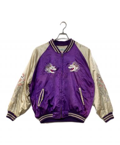 【専用】BOURBON HOUSE 　スカジャン　ジャケット古着 襟 レア 中古・古着通販】BOURBON HOUSE (バーボンハウス) Dragon Yokosuka